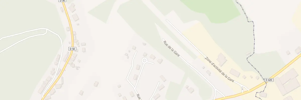 Plan du 16 Rue du Haut du Chainé à Brouvelieures