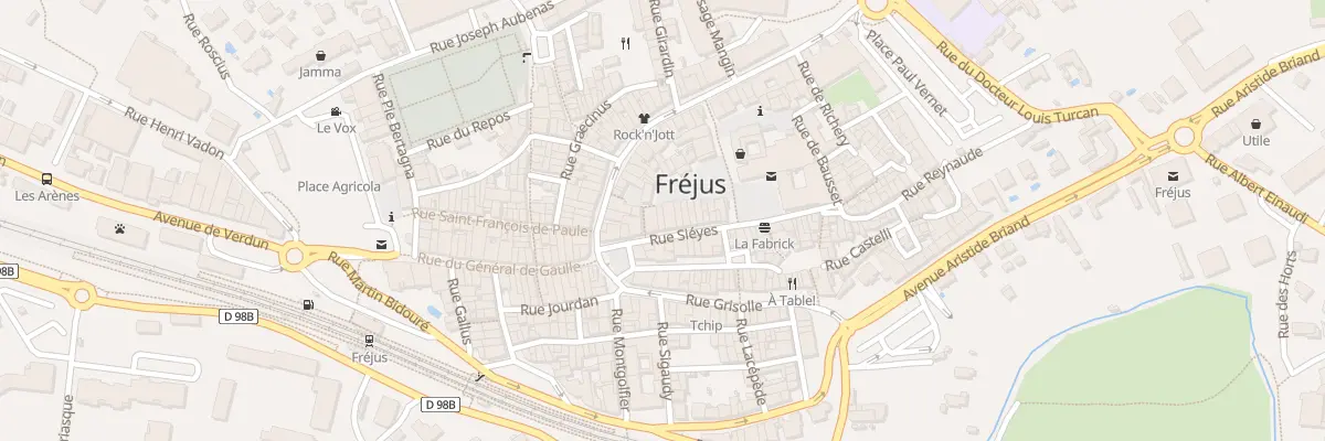 Plan du 48 Rue SIEYES à Fréjus
