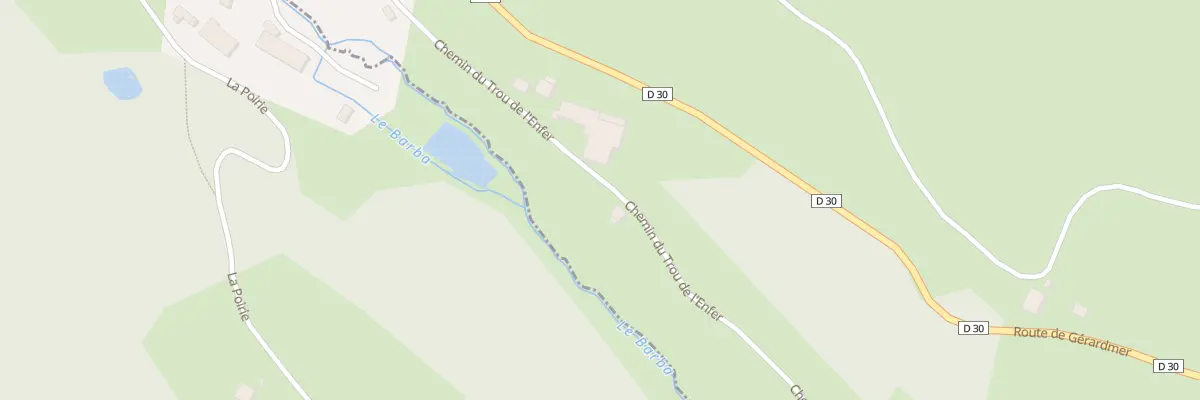 Plan du 8 Che du Trou de l’Enfer à Rehaupal