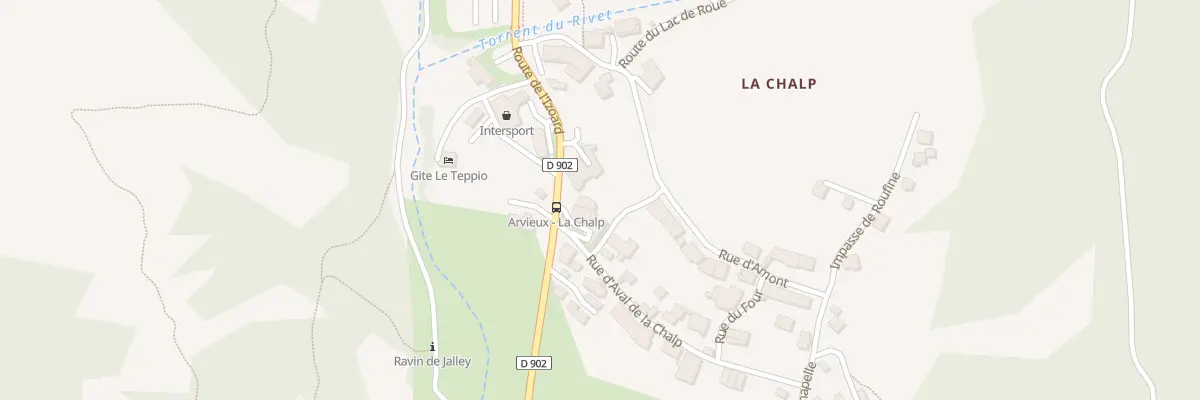 Plan du 5140 Rte de l’Izoard à Arvieux