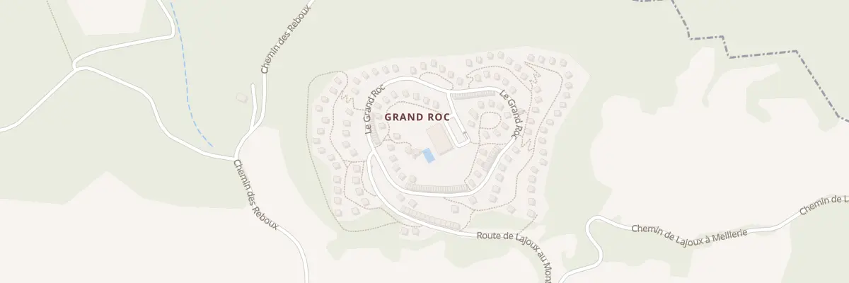 Plan du 132 Grand roc à Thollon-les-Mémises