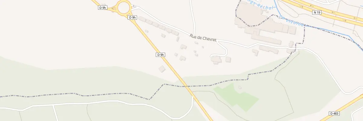 Plan du 22 Rue de Chevret à Couthenans