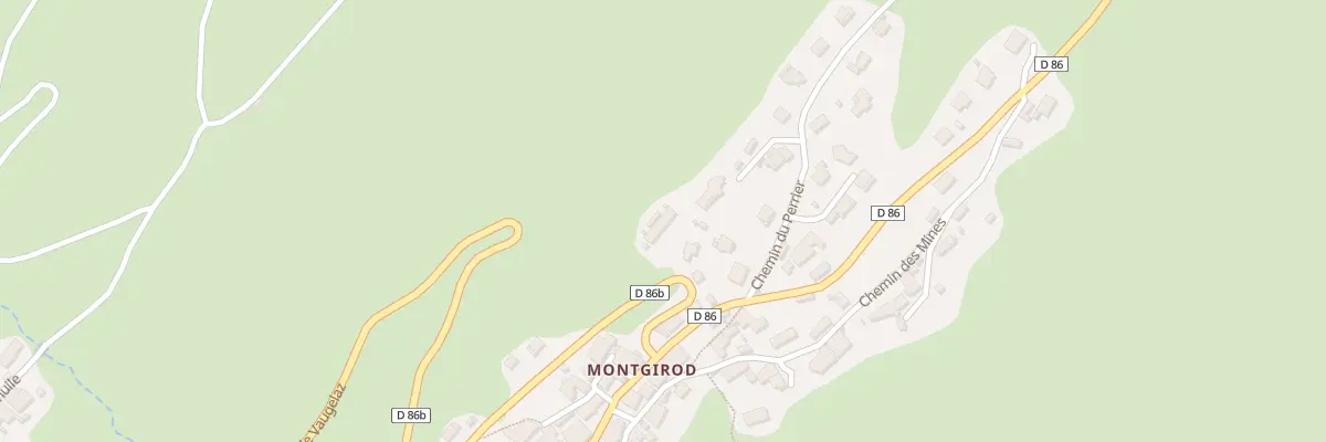 Plan du 98 Rte de Vaugelaz aux Chapelles