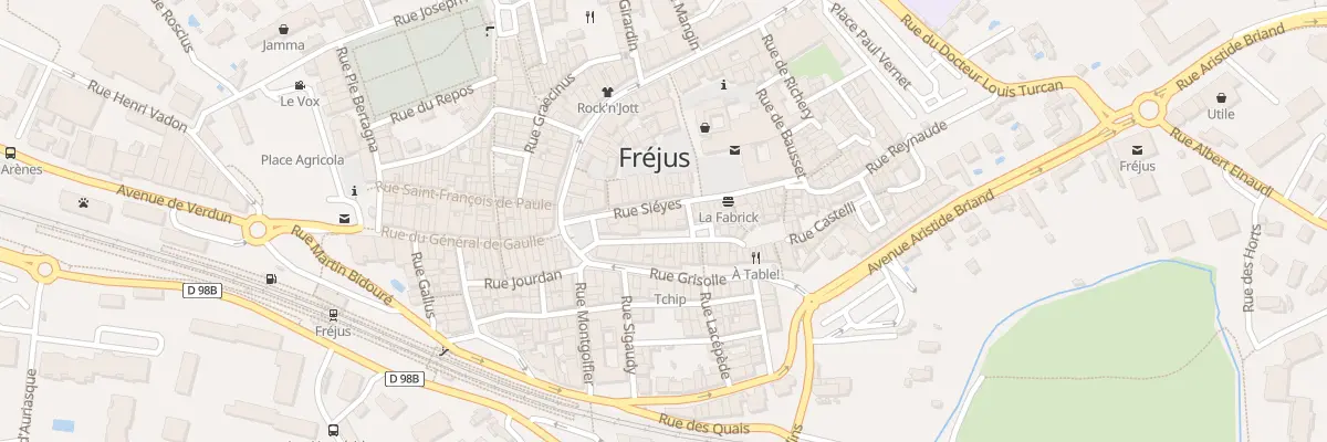 Plan du 19 Rue SIEYES à Fréjus
