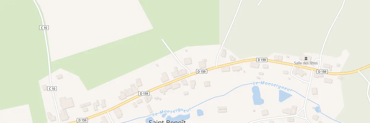 Plan du 19 Rue de la Chipotte à Saint-Benoît-la-Chipotte