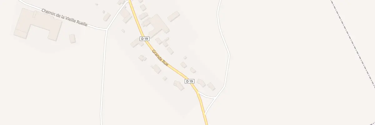 Plan du 37 Grande Rue à Gélacourt