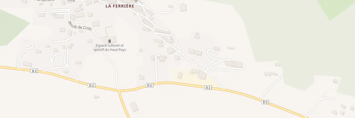Plan du 96 Rue des Saouves Bas à Valderoure