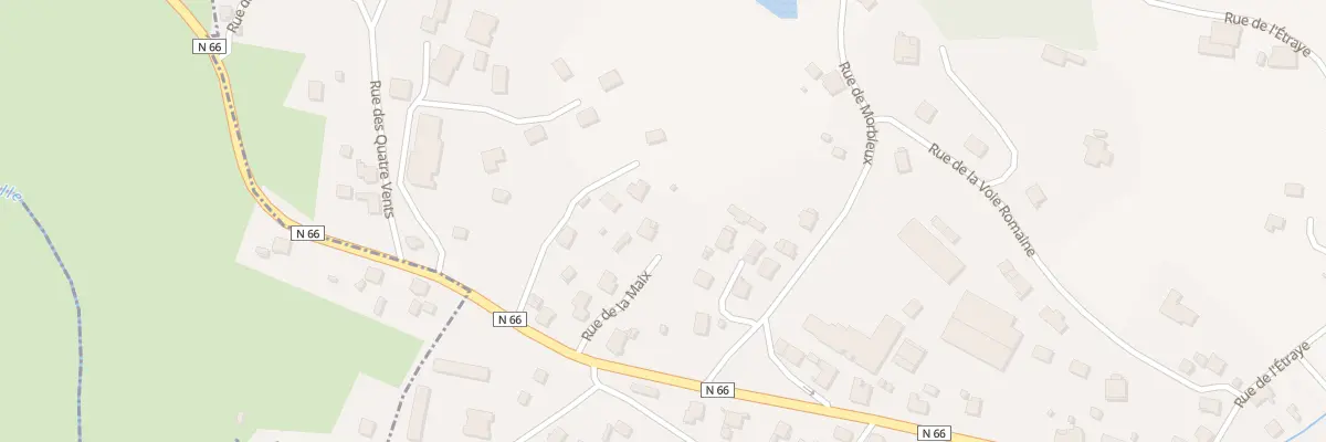 Plan du 5 Rue de la Maix à Ramonchamp