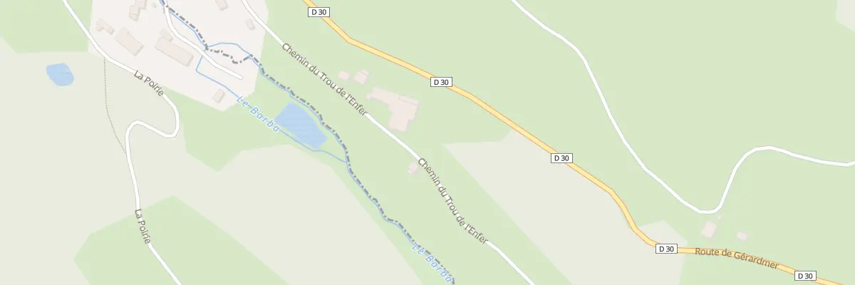 Plan du 7 Che du Trou de l’Enfer à Rehaupal
