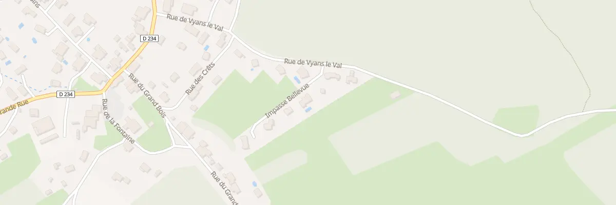 Plan du 3 Imp Bellevue à Laire