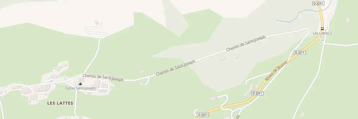 Plan du 608 Che de Saint Joseph à Saint-Auban