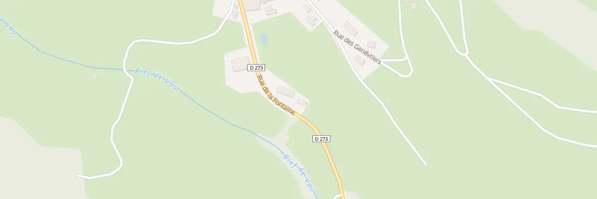 Plan du 7 Rue de la Fontaine à Vauclusotte