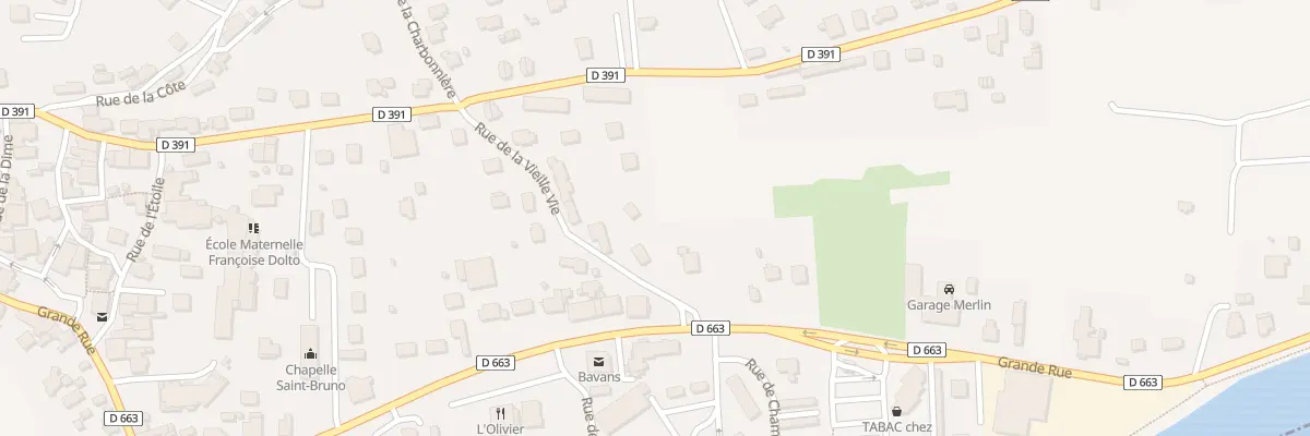 Plan du 31 Rue de la Vieille Vie à Bavans