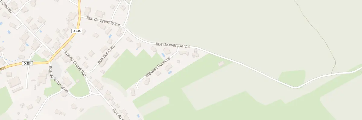 Plan du 18 Rue de Vyans le Val à Laire