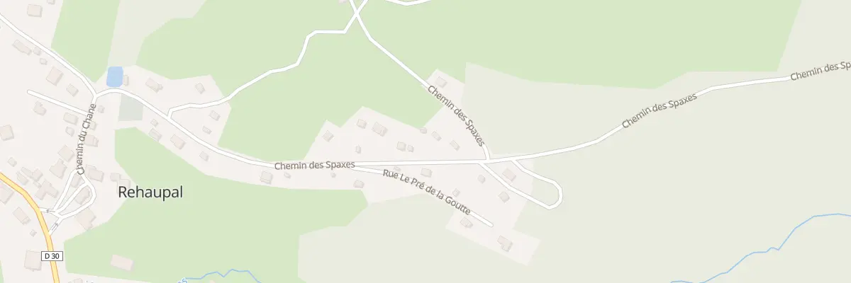 Plan du 7 Che des Spaxes à Rehaupal