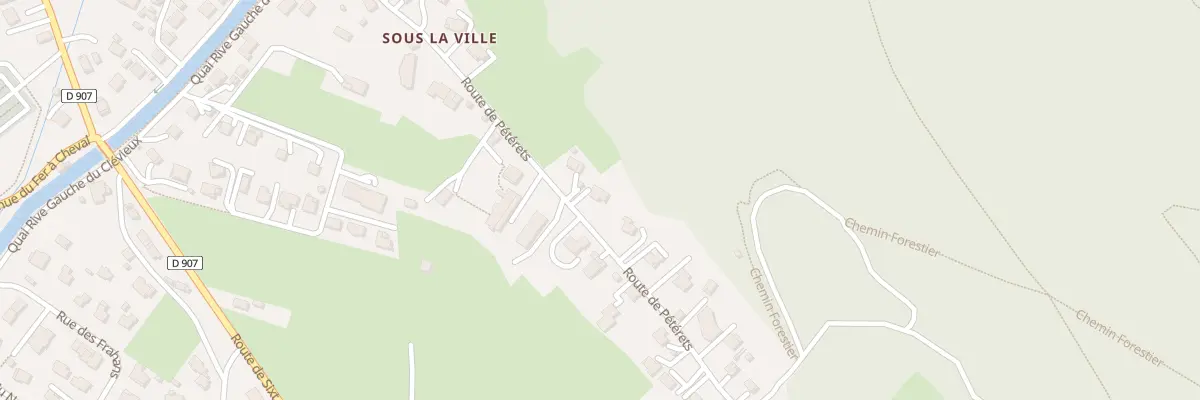Plan du 347 Rte de Peterets à Samoëns