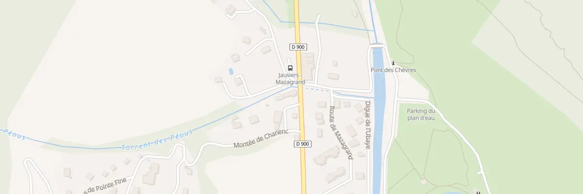 Plan du 415 Av d’Italie à Jausiers