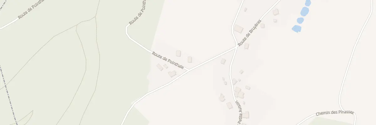 Plan du 2 Rte de Pointhaie à Vervezelle