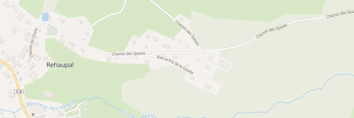 Plan du 6 Che des Spaxes à Rehaupal