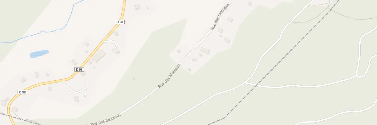 Plan du 35 Rue des Mousses à Belfahy