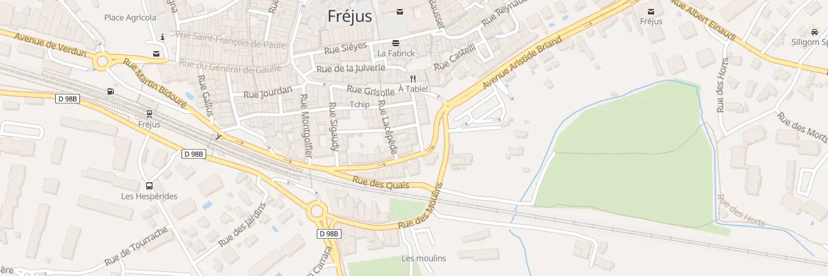 Plan du 58 Rue de la GLACIERE à Fréjus