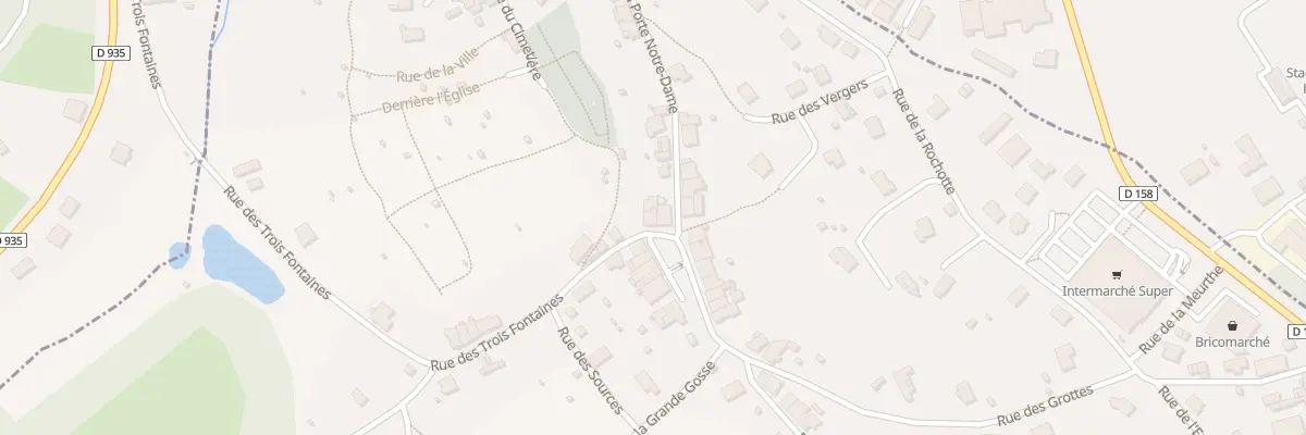 Plan du 2 Rue de L Aitre à Deneuvre