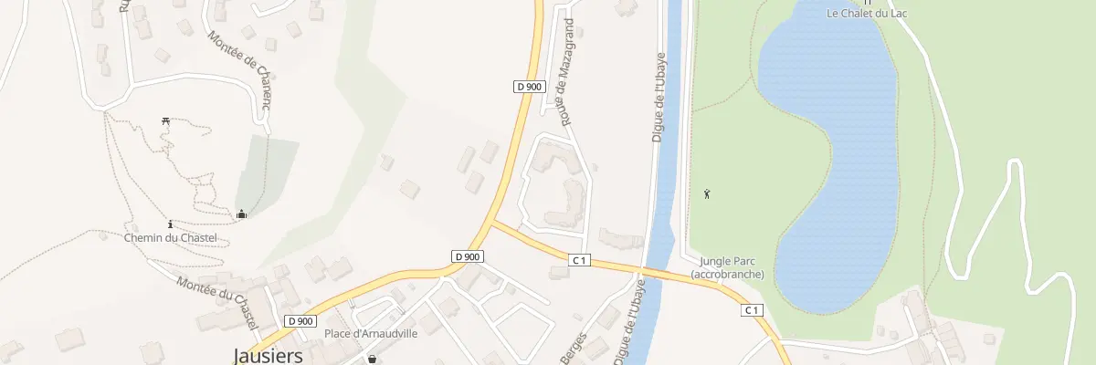 Plan du 7028 Mazagrand à Jausiers
