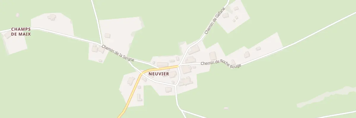 Plan du 5 Che de la Cadole aux Terres-de-Chaux