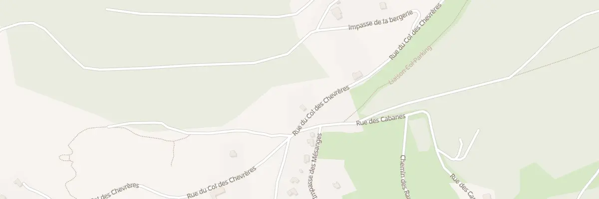Plan du 1 Rue du Col des Chevreres à Belfahy