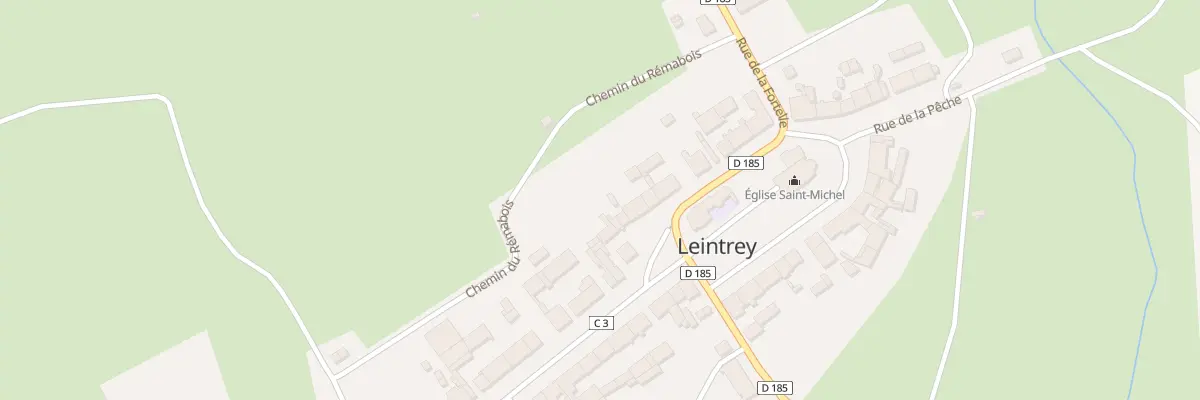 Plan du 20 Rue des Entonnoirs à Leintrey