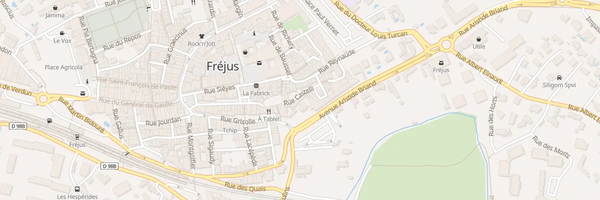 Plan du 26 Rue CASTELLI à Fréjus