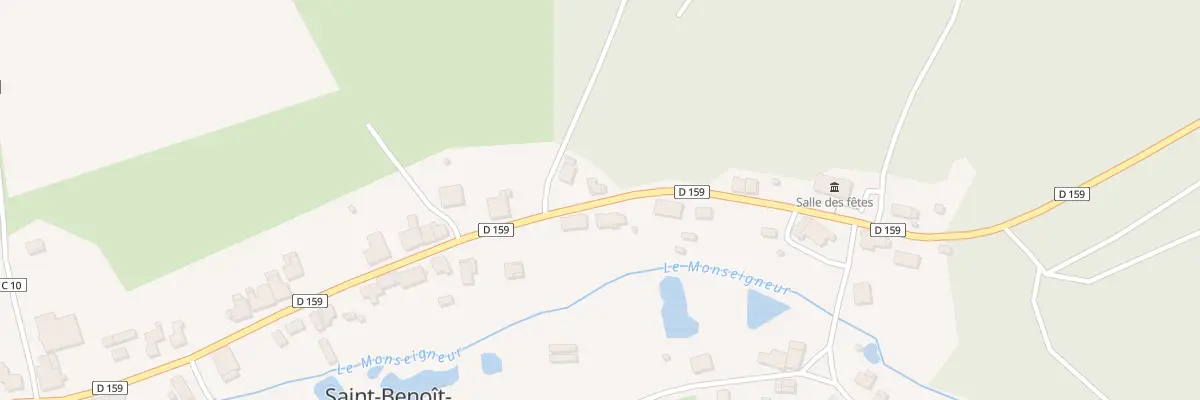 Plan du 25 Rue de la Chipotte à Saint-Benoît-la-Chipotte
