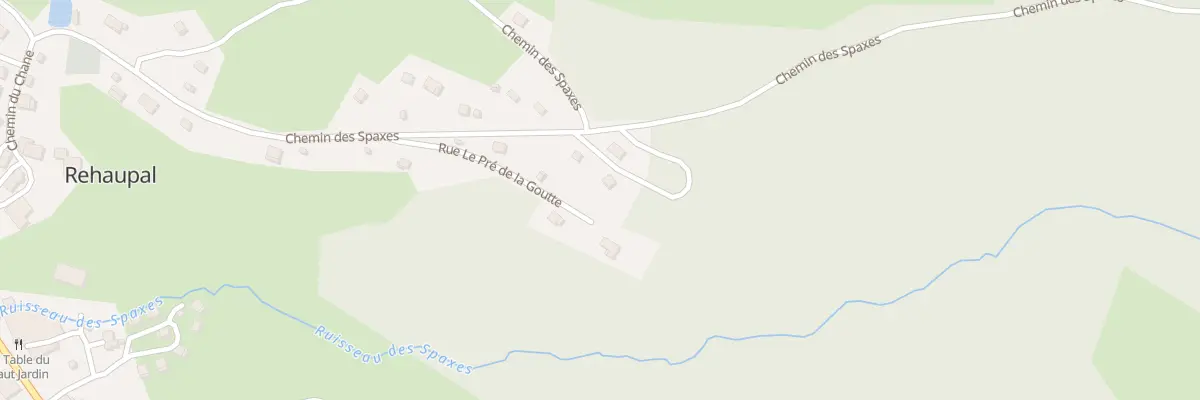 Plan du 10 Che des Spaxes à Rehaupal