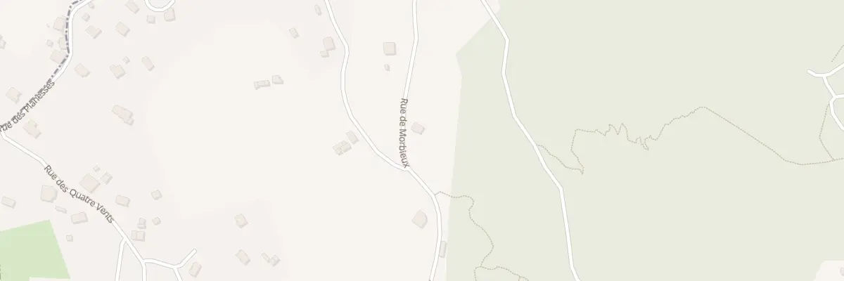 Plan du 28 Rte de Morbieux à Ramonchamp