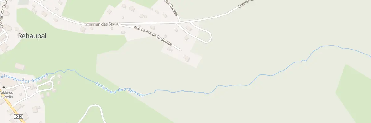 Plan du 2 Rue le Pré de la Goutte à Rehaupal