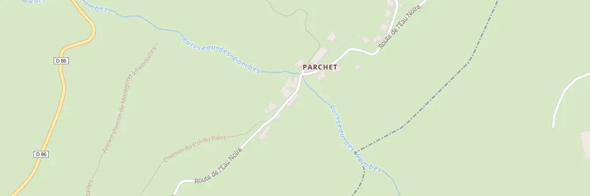 Plan du 142 Rte de l’Eau Noire aux Chapelles
