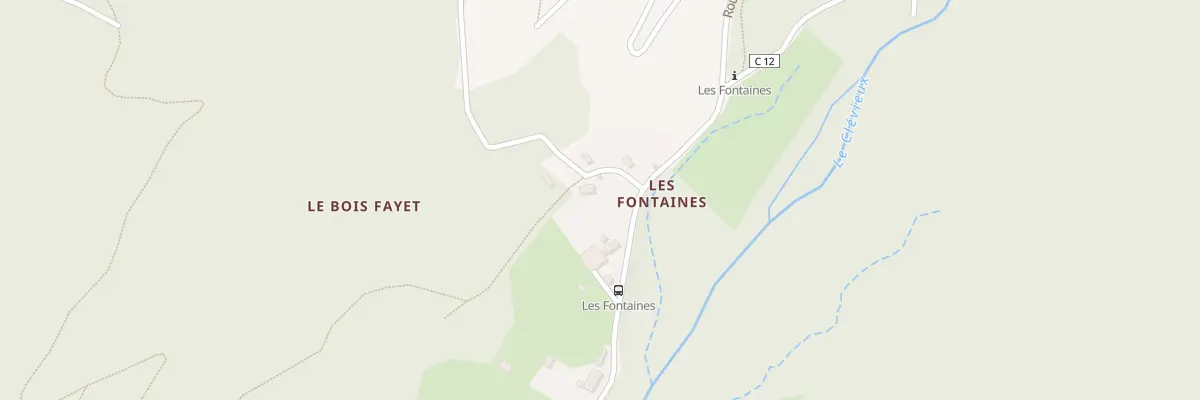 Plan du 641 Rte des Fontaines à Samoëns
