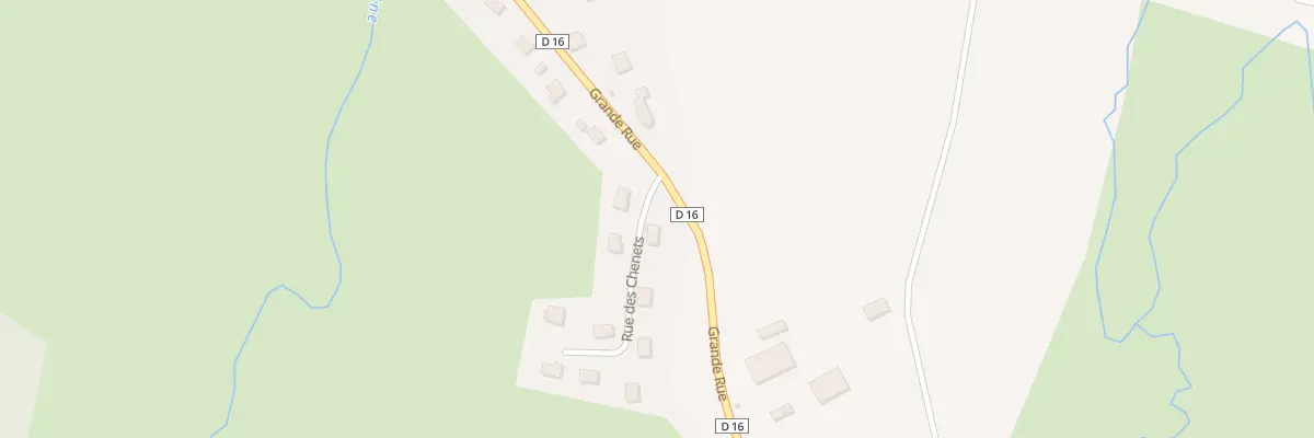 Plan du 1 Rue des Chenets à Chagey