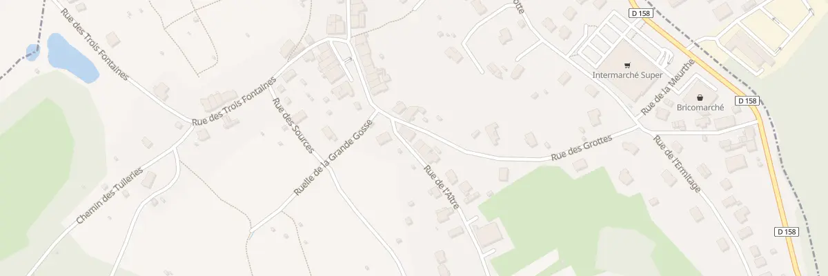 Plan du 21 Rue de L Aitre à Deneuvre