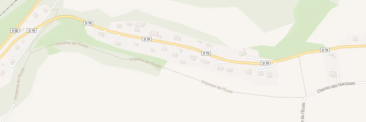Plan du 770 Rte de la Plaine de Caille à Caille