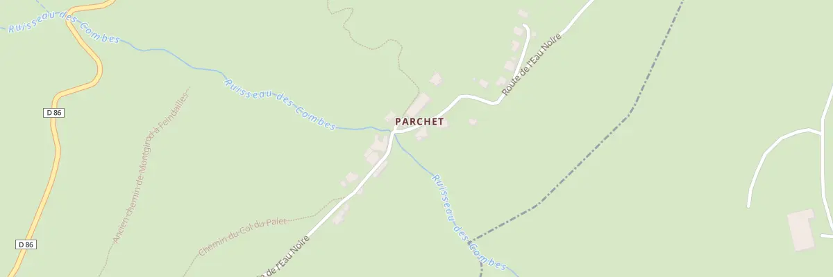 Plan du 214 Rte de l’Eau Noire aux Chapelles