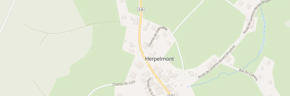 Plan du 29 Che de Geleinfête à Herpelmont
