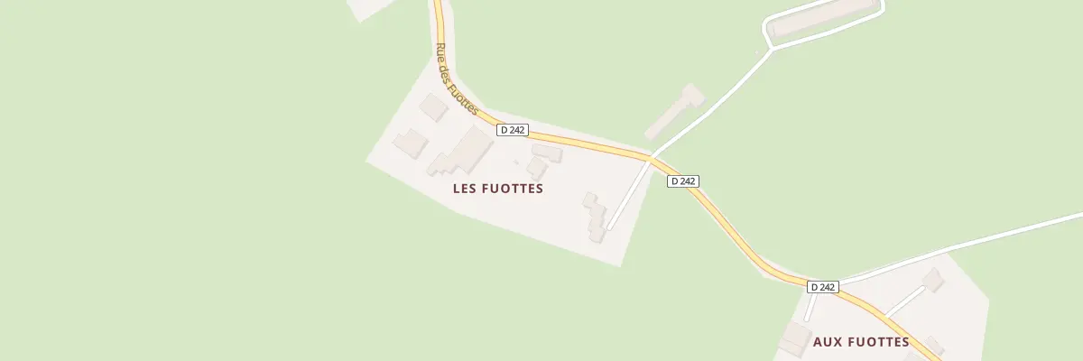 Plan du 29 Rue des Fuottes au Russey
