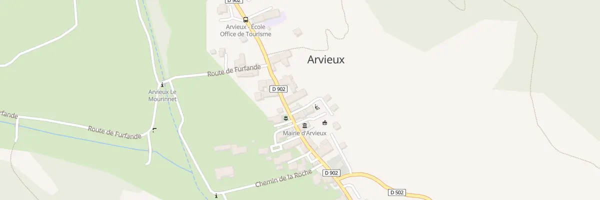 Plan du 3672 Rte de l’Izoard à Arvieux