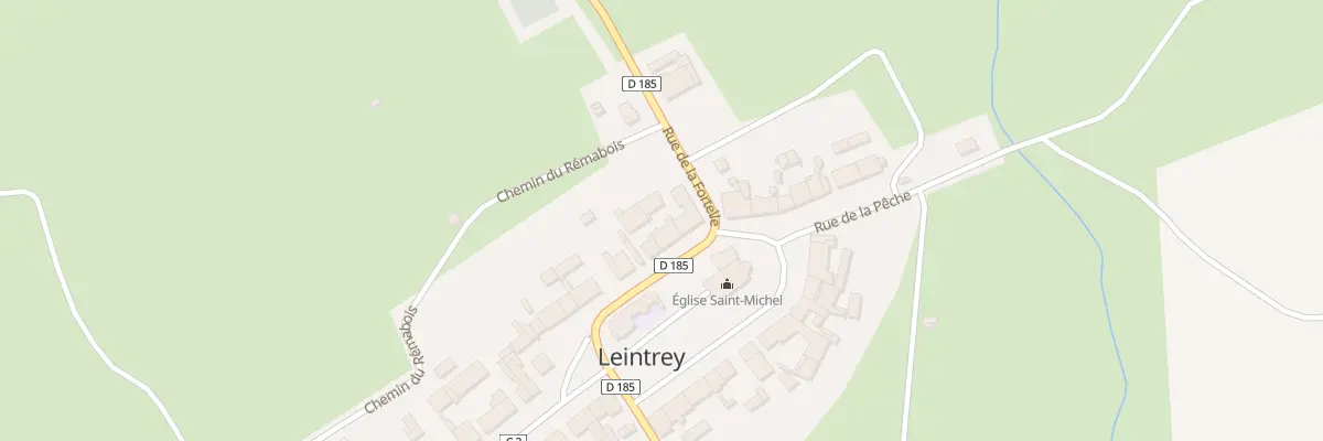 Plan du 4 Rue des Entonnoirs à Leintrey