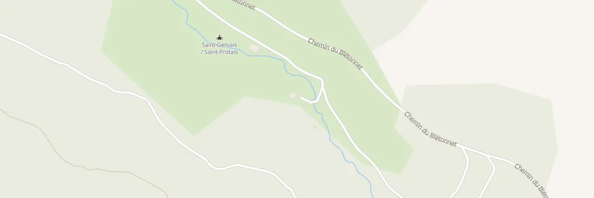 Plan du 5094 Le Blettonnet à Cervières