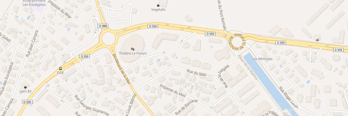 Plan du 145 Rue du MAS à Fréjus
