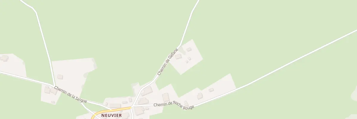 Plan du 4 Che de Gefane aux Terres-de-Chaux