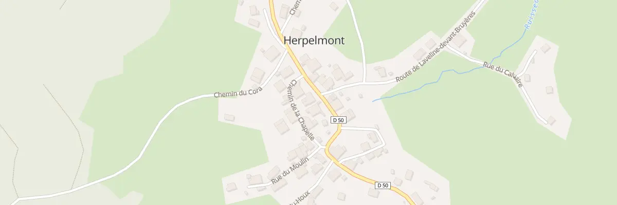 Plan du 77 Rue de la Chapelle à Herpelmont