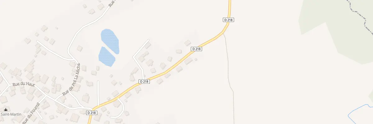Plan du 14 Rue de Châlonvillars à Chagey